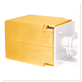 Burner Blocks for Glass Furnace Oxy-fuel Firing Burner Blocks for Glass Furnace Oxy-fuel Firing